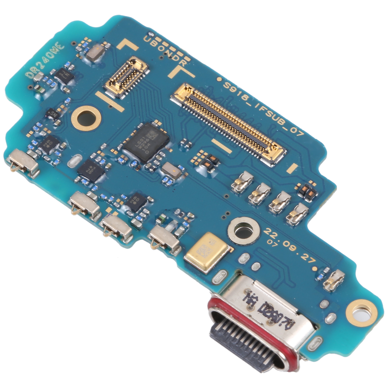 Samsung Galaxy S23 Ultra Original Charging Port Board SM-S918U - Image 2