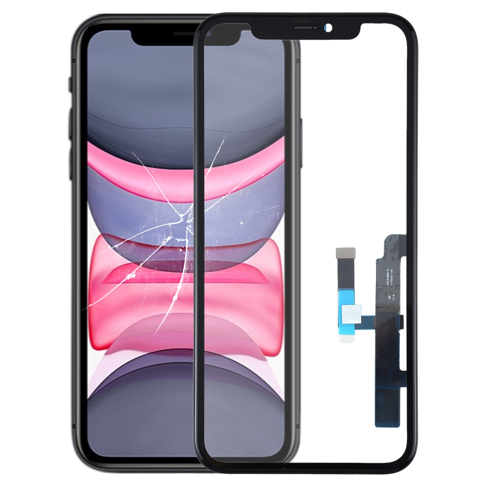 iPhone 11 Touch Panel Without IC Chip - Replacement Part
