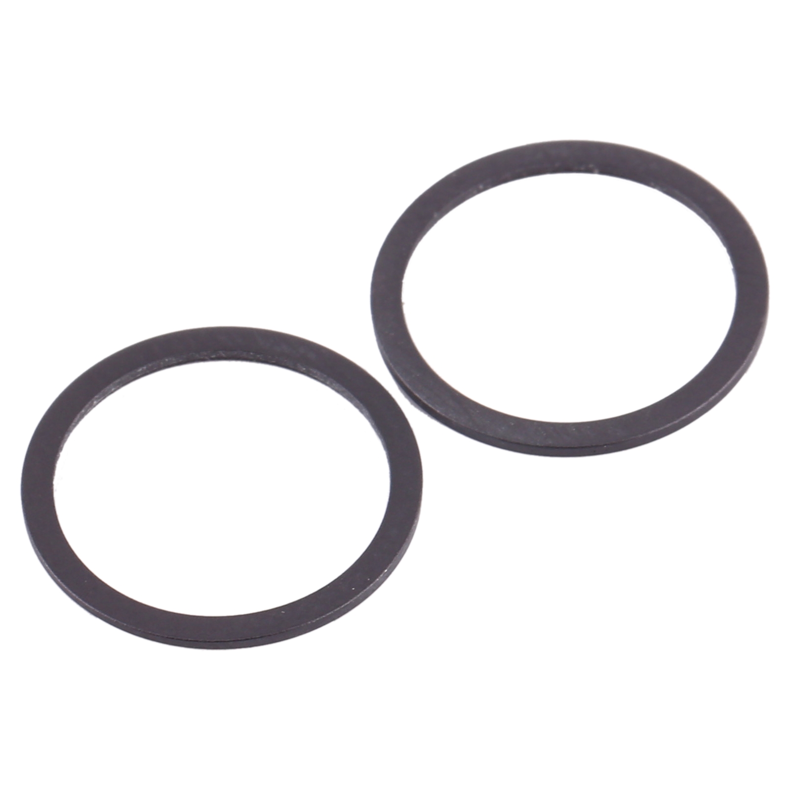 iPhone 12 Black Camera Glass Lens Metal Protector Ring - Image 3