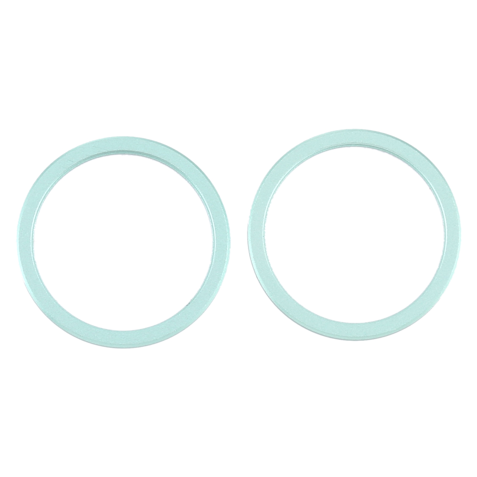 iPhone 12 Green Camera Lens Metal Protector Ring Set - Image 2