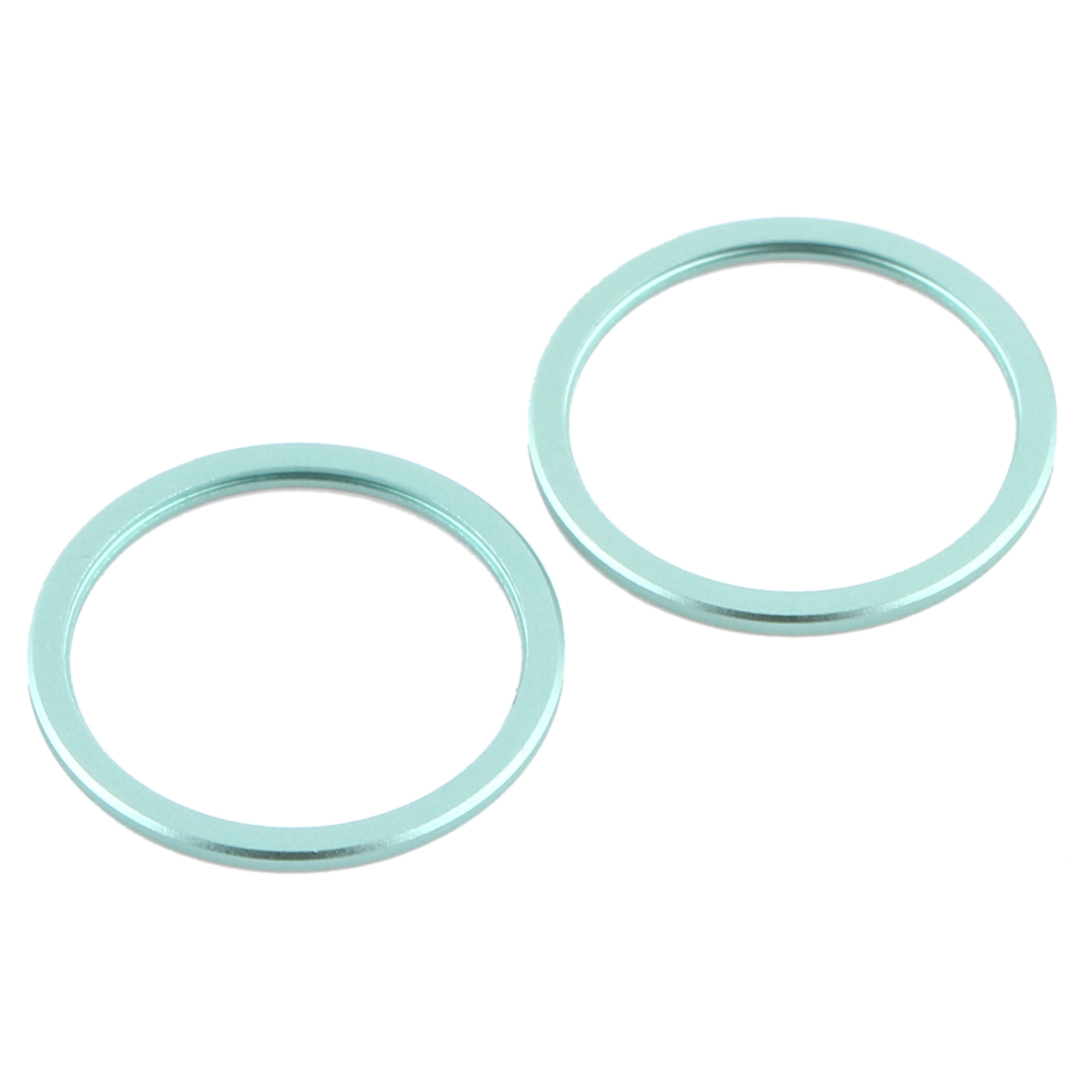 iPhone 12 Green Camera Lens Metal Protector Ring Set - Image 3