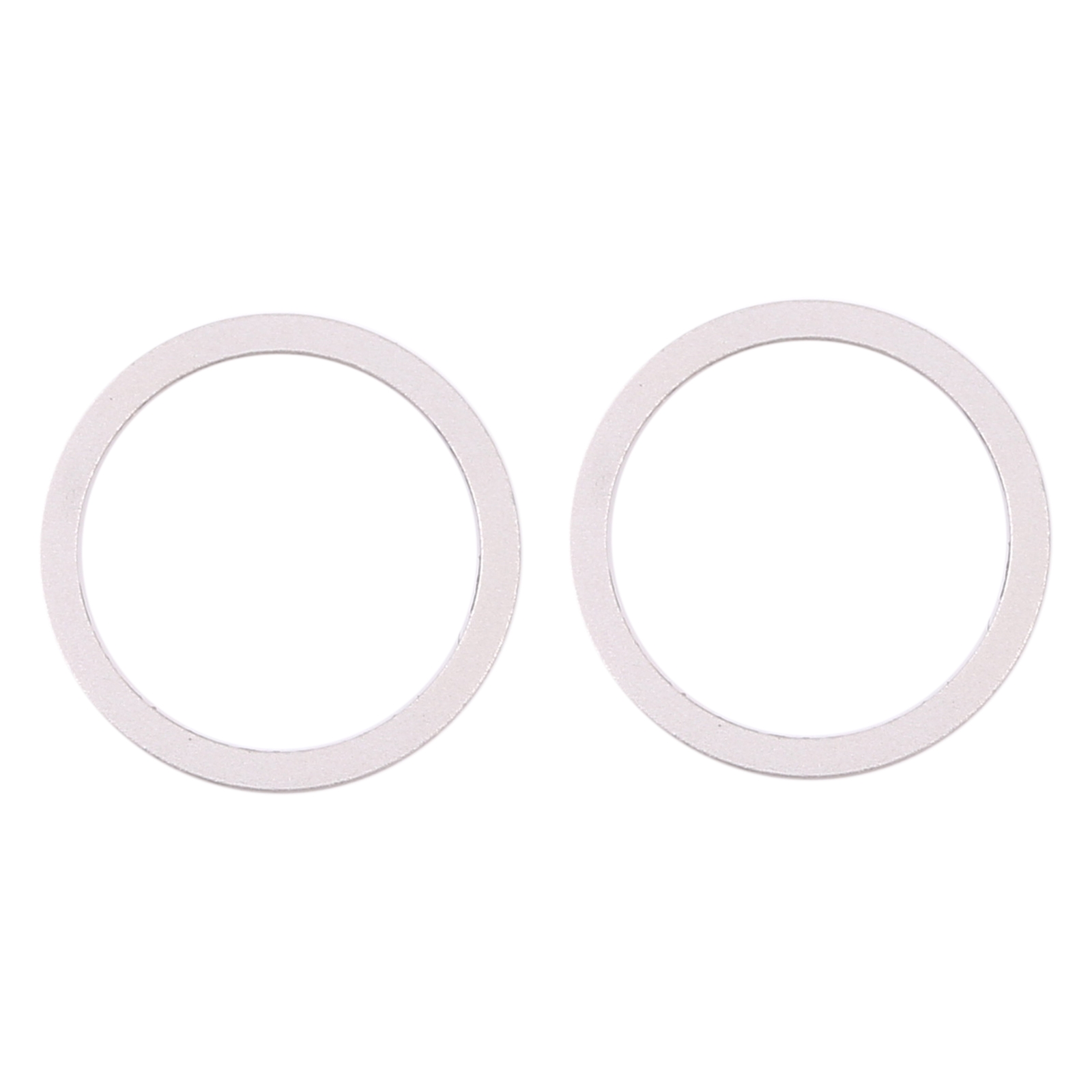 iPhone 12 White Camera Lens Metal Protector Ring Set - Image 2