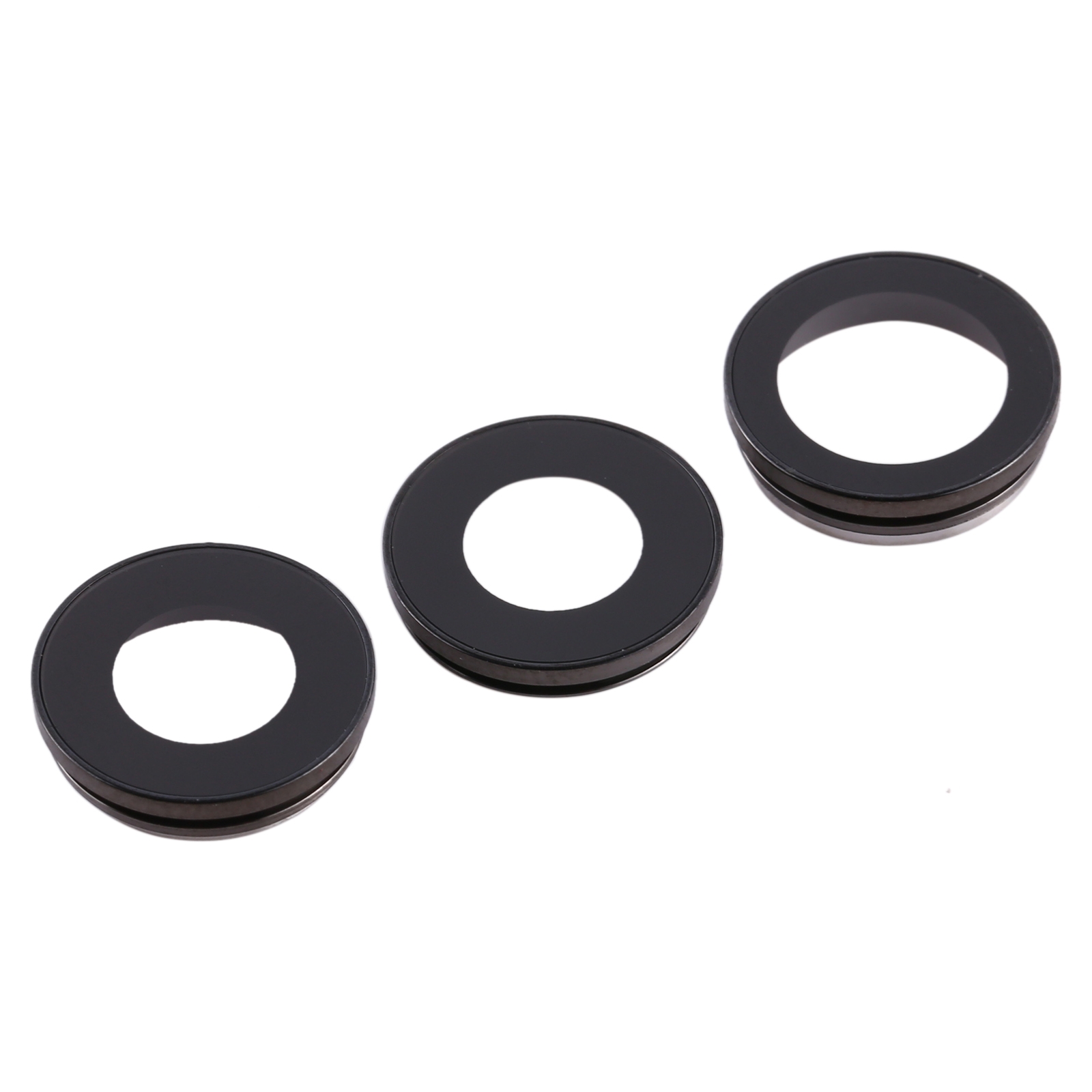 iPhone 12 Pro Black Camera Lens Cover Replacement Part - Image 2