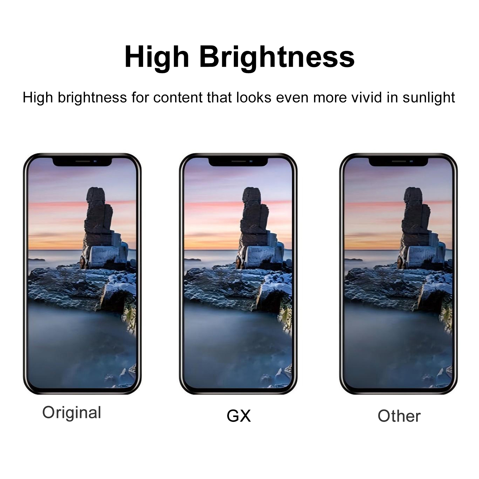 iPhone 12 Pro OLED Screen Replacement - Hard OLED Display - Image 4