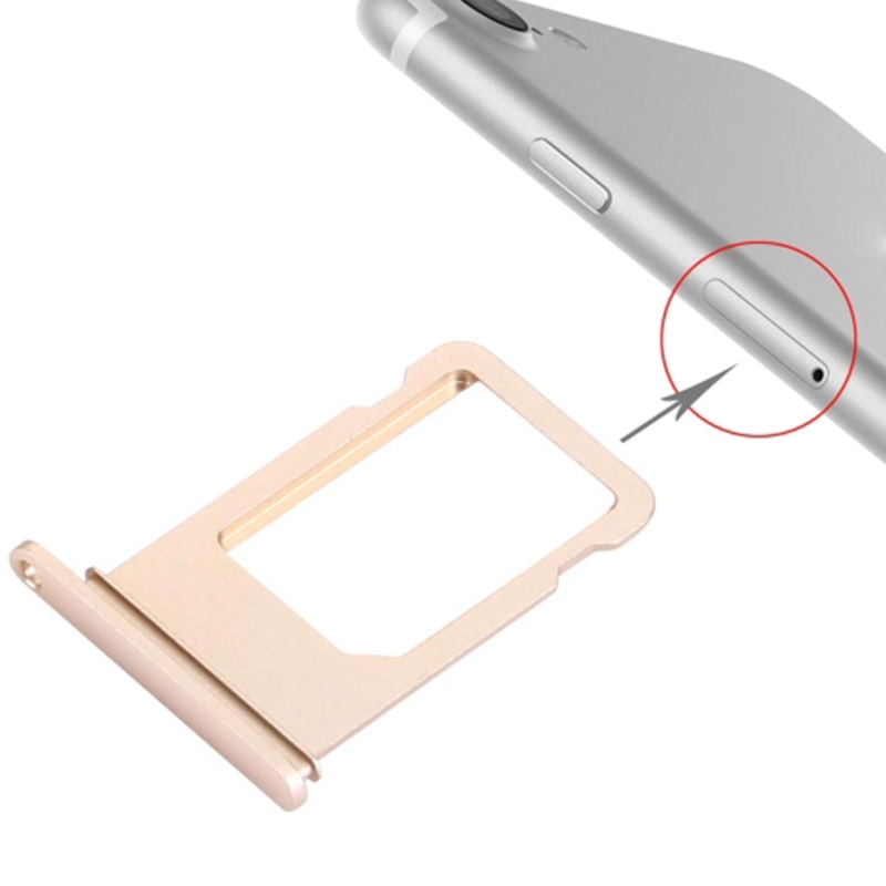 iPhone 7 Gold SIM Card Tray Replacement Part - Image 4