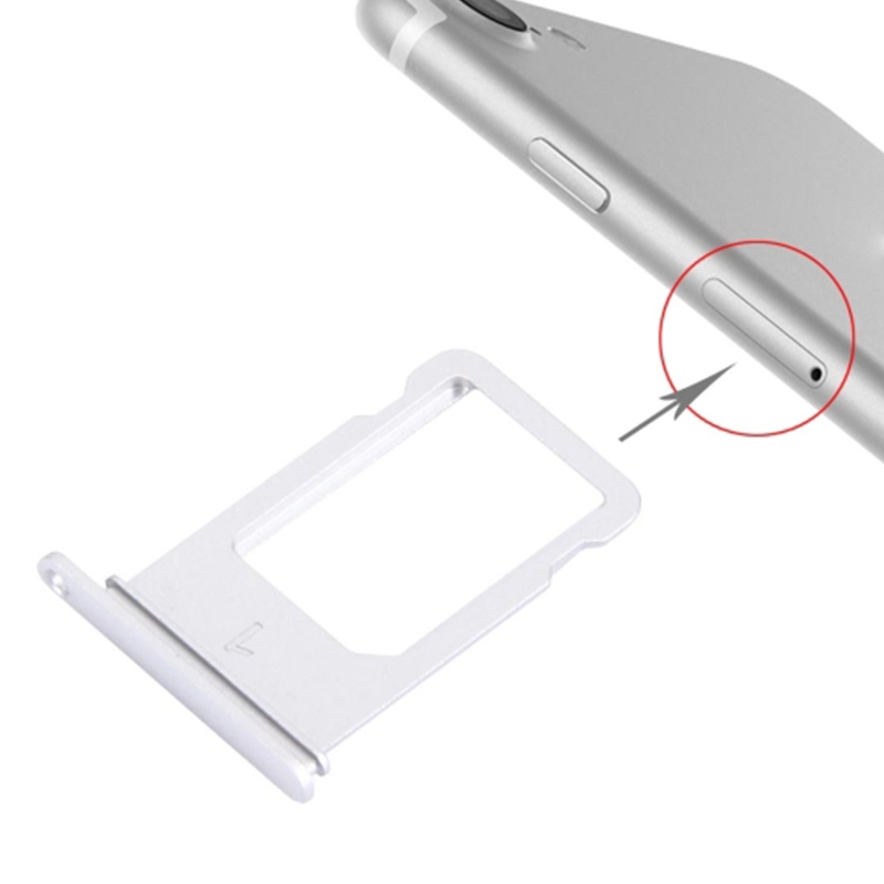 iPhone 7 Silver Card Tray SIM Holder Replacement Part - Image 4