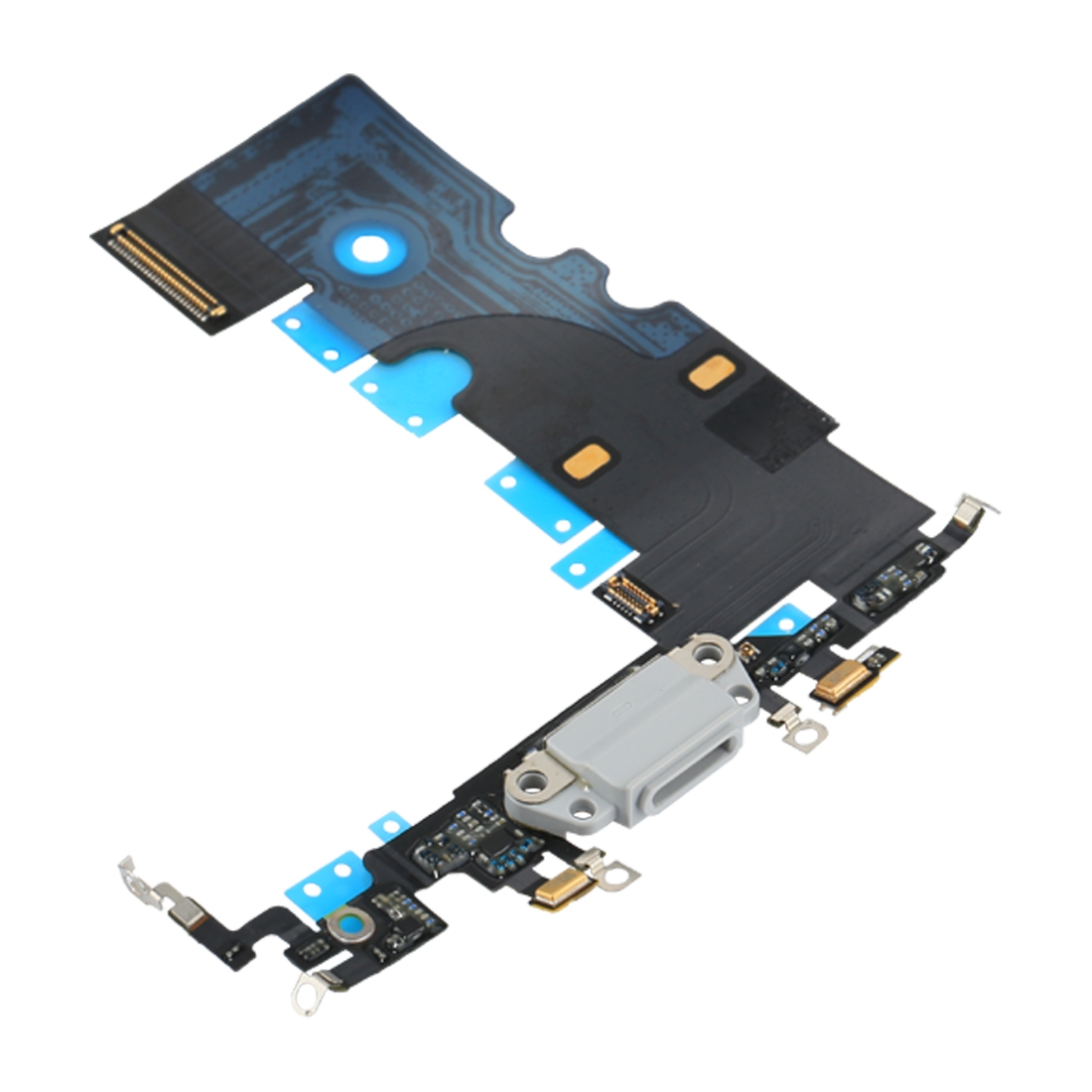 iPhone 8 Silver Charging Port Flex Cable Replacement - Image 4