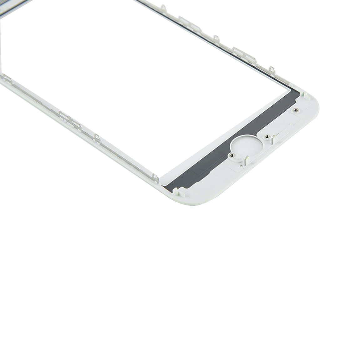 iPhone 8 White Front Screen Glass Lens with Bezel Frame - Image 4