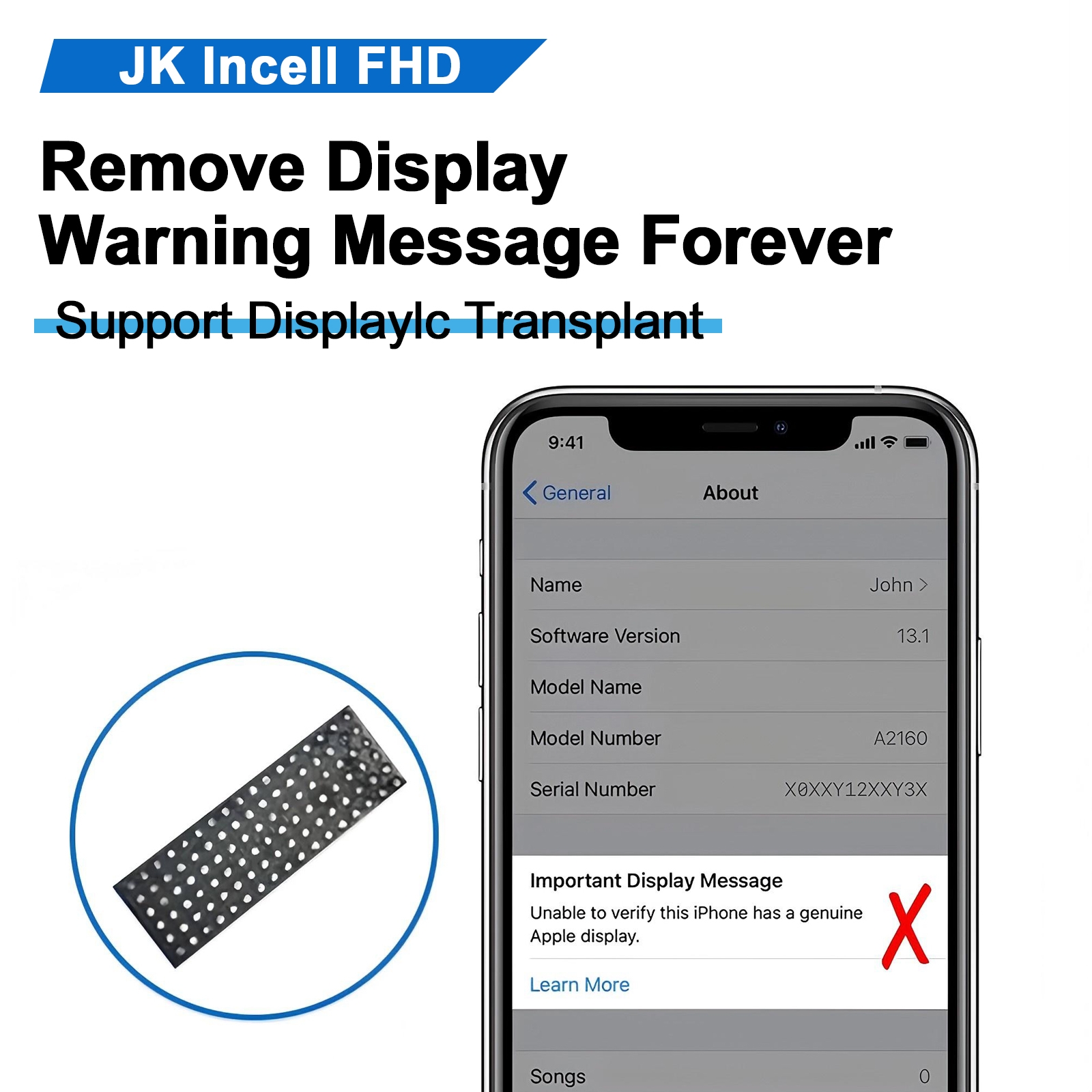 iPhone XR Black INCELL LCD Screen Replacement Display - Image 6