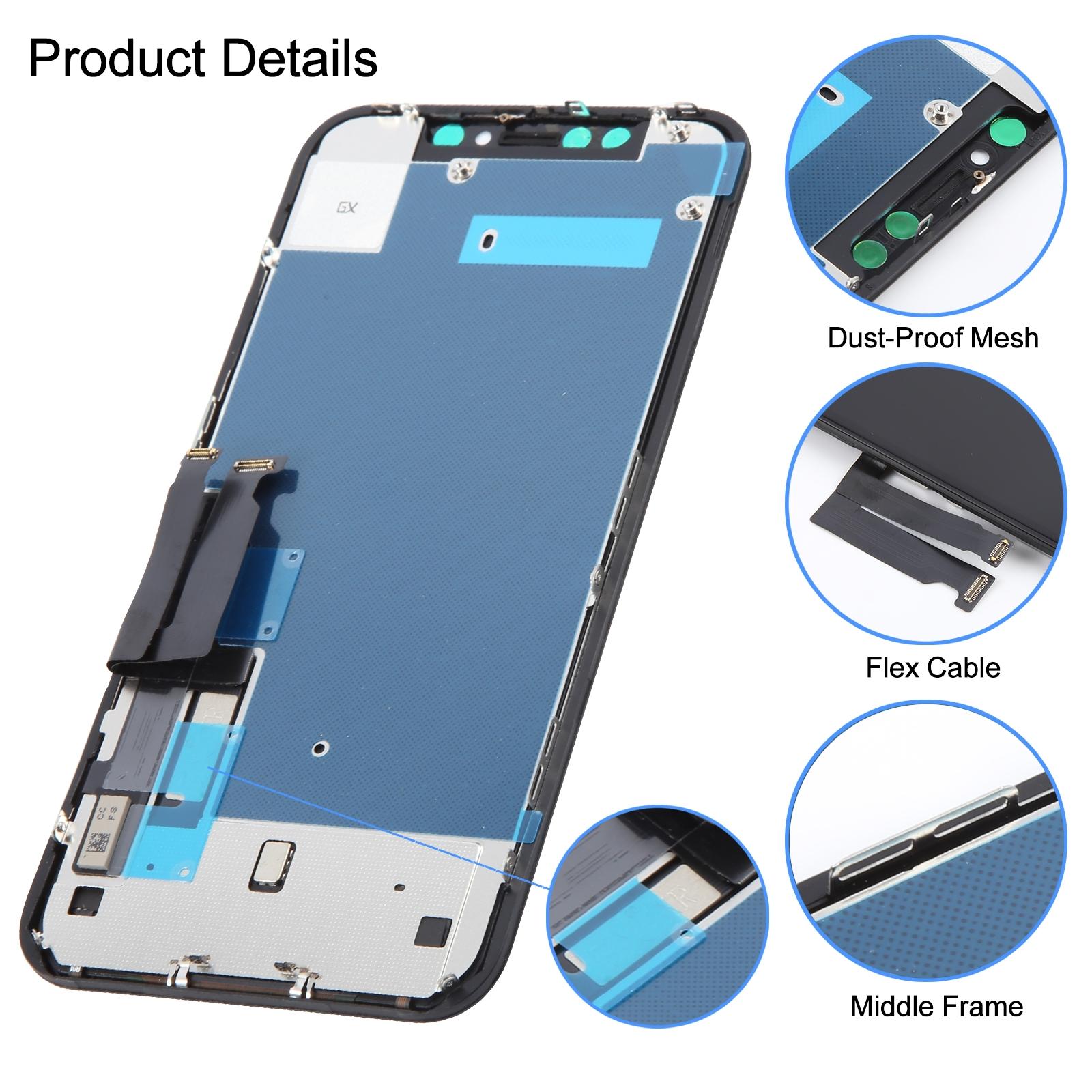 iPhone XR GX Incell LCD Screen Replacement Assembly - Image 3