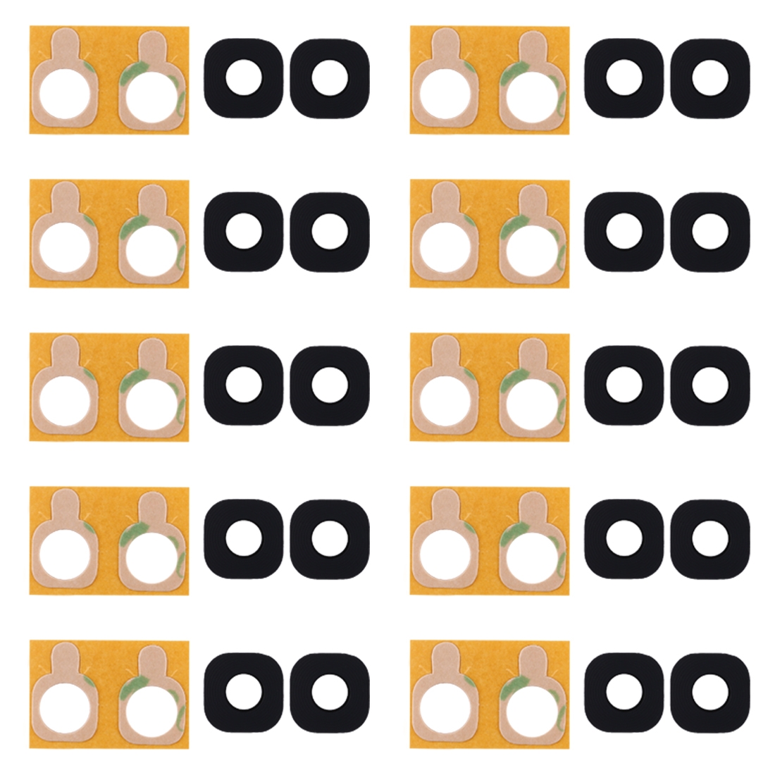 Samsung Galaxy A3 2017 Back Camera Lens Cover 10pcs Pack