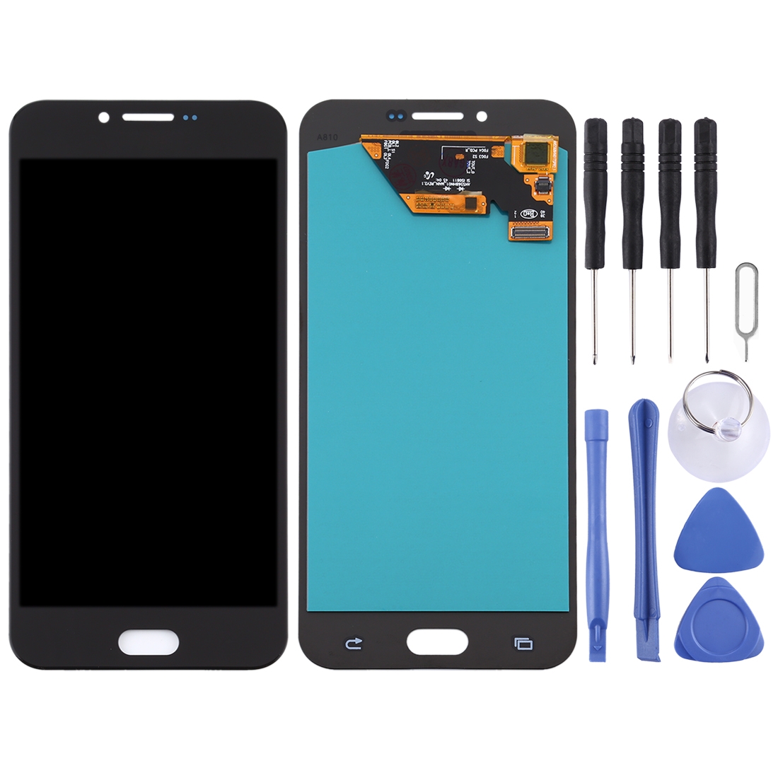 Samsung Galaxy A8 2016 Black OLED Screen Assembly - Image 2
