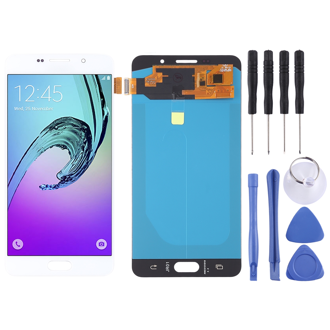 Samsung Galaxy A7 2016 White OLED Screen Assembly