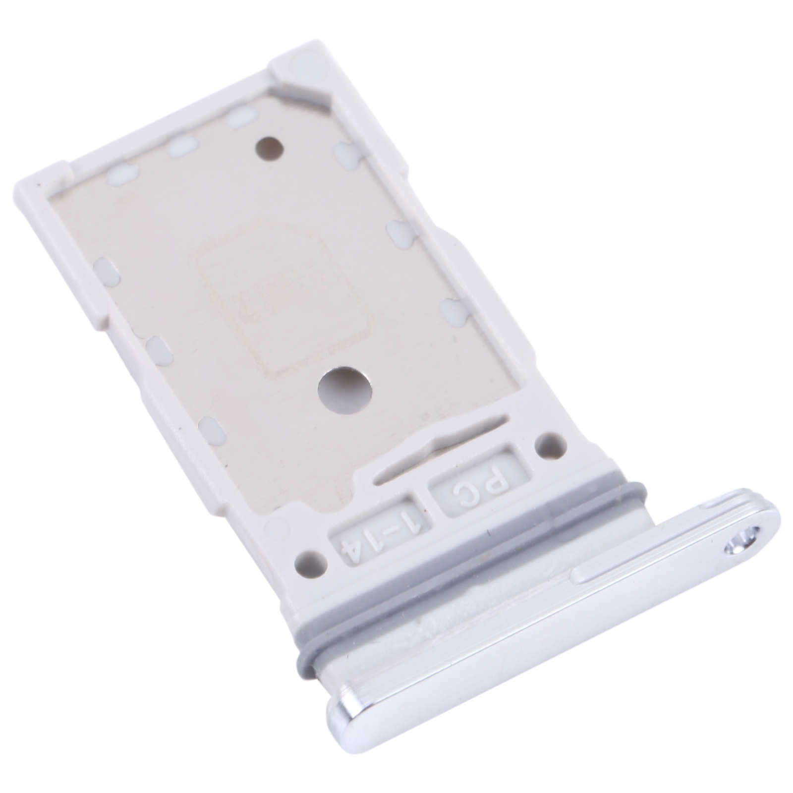 Samsung Galaxy S22 Ultra White SIM Card Tray Original - Image 2