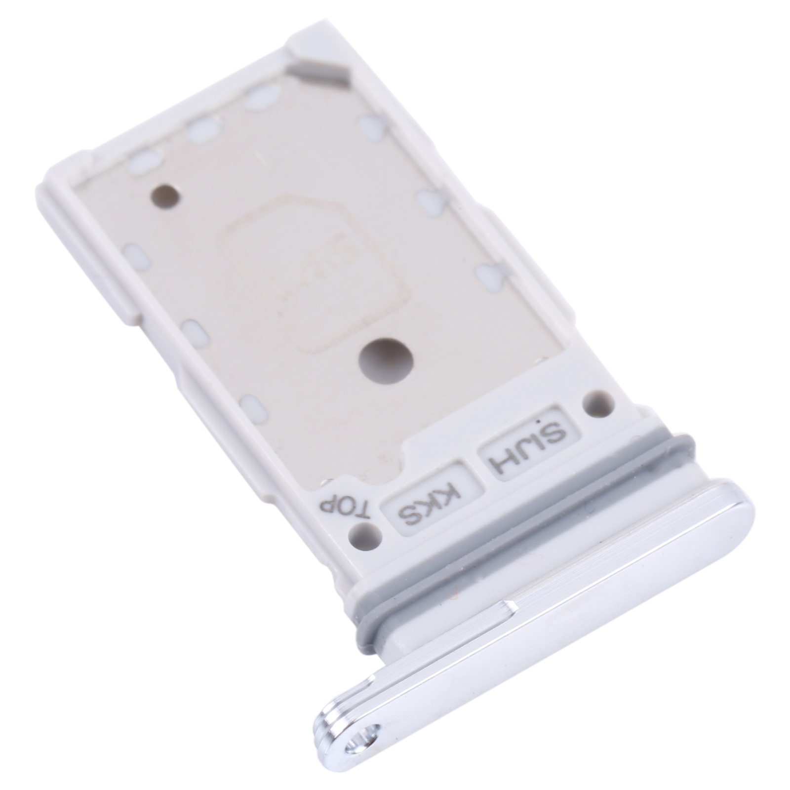Samsung Galaxy S22 Ultra White SIM Card Tray Original - Image 3