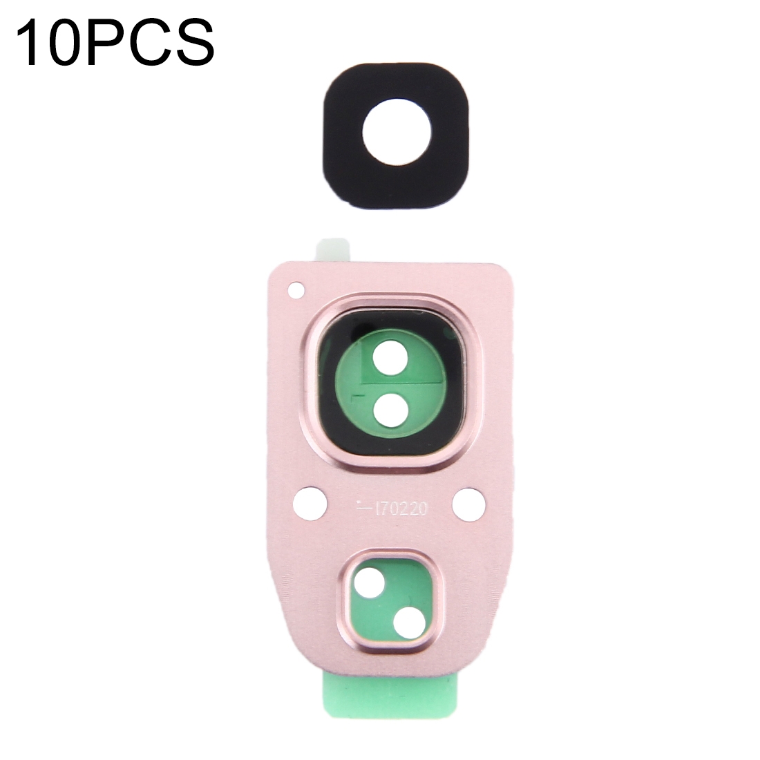 Samsung Galaxy A7 2017 Pink Camera Lens Cover 10pcs Pack