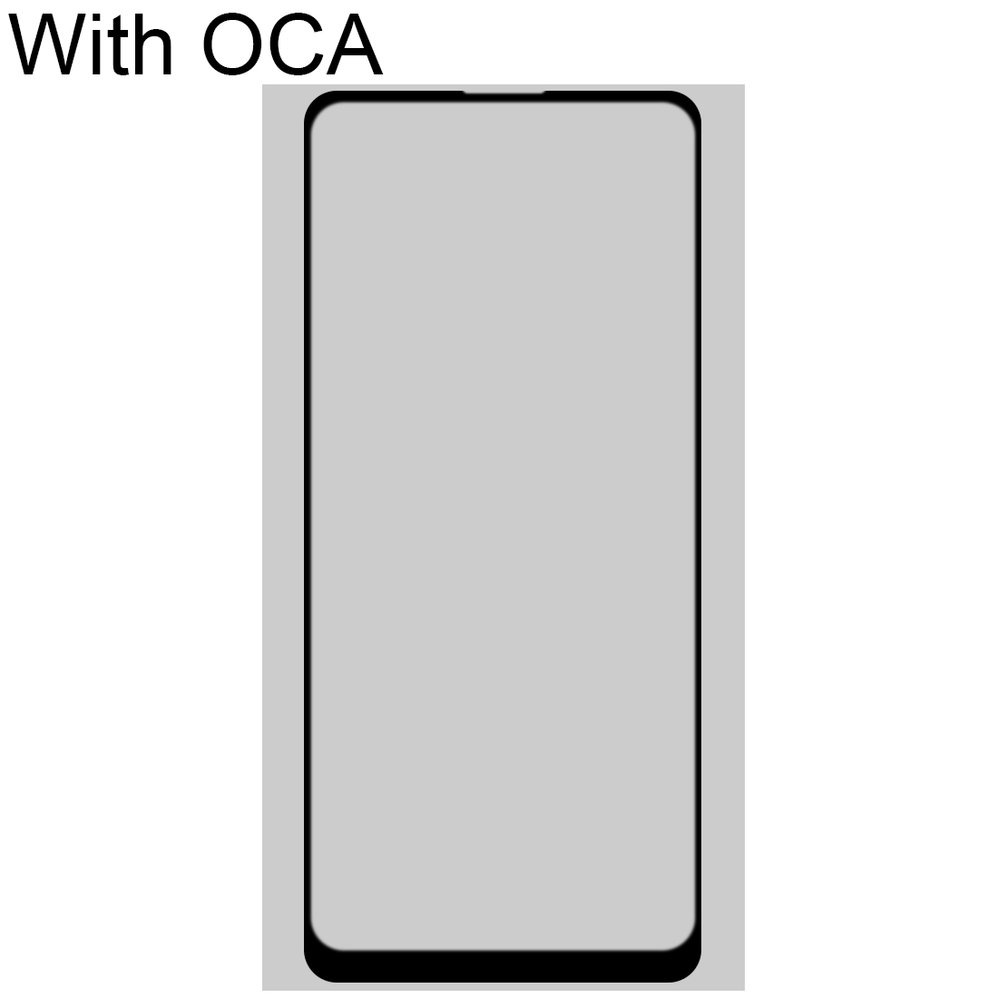 Samsung Galaxy A11 front screen glass replacement