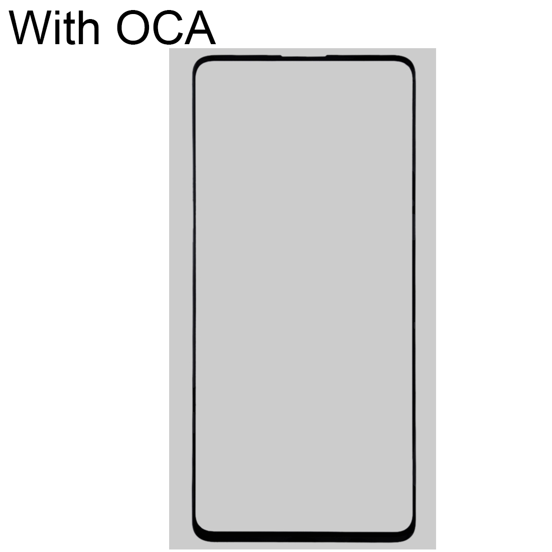 Samsung Galaxy A72 front screen glass replacement