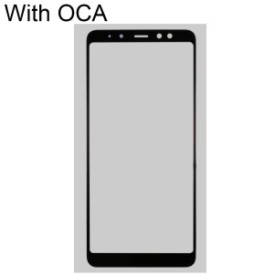 Samsung Galaxy A8+ front screen glass lens