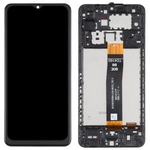 Samsung Galaxy A12 Nacho SM-A127F LCD Screen Digitizer Assembly with Frame replacement part