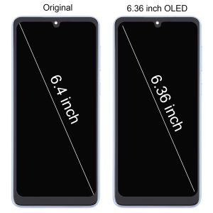 Samsung Galaxy A33 5G White OLED LCD Screen Digitizer Assembly replacement part