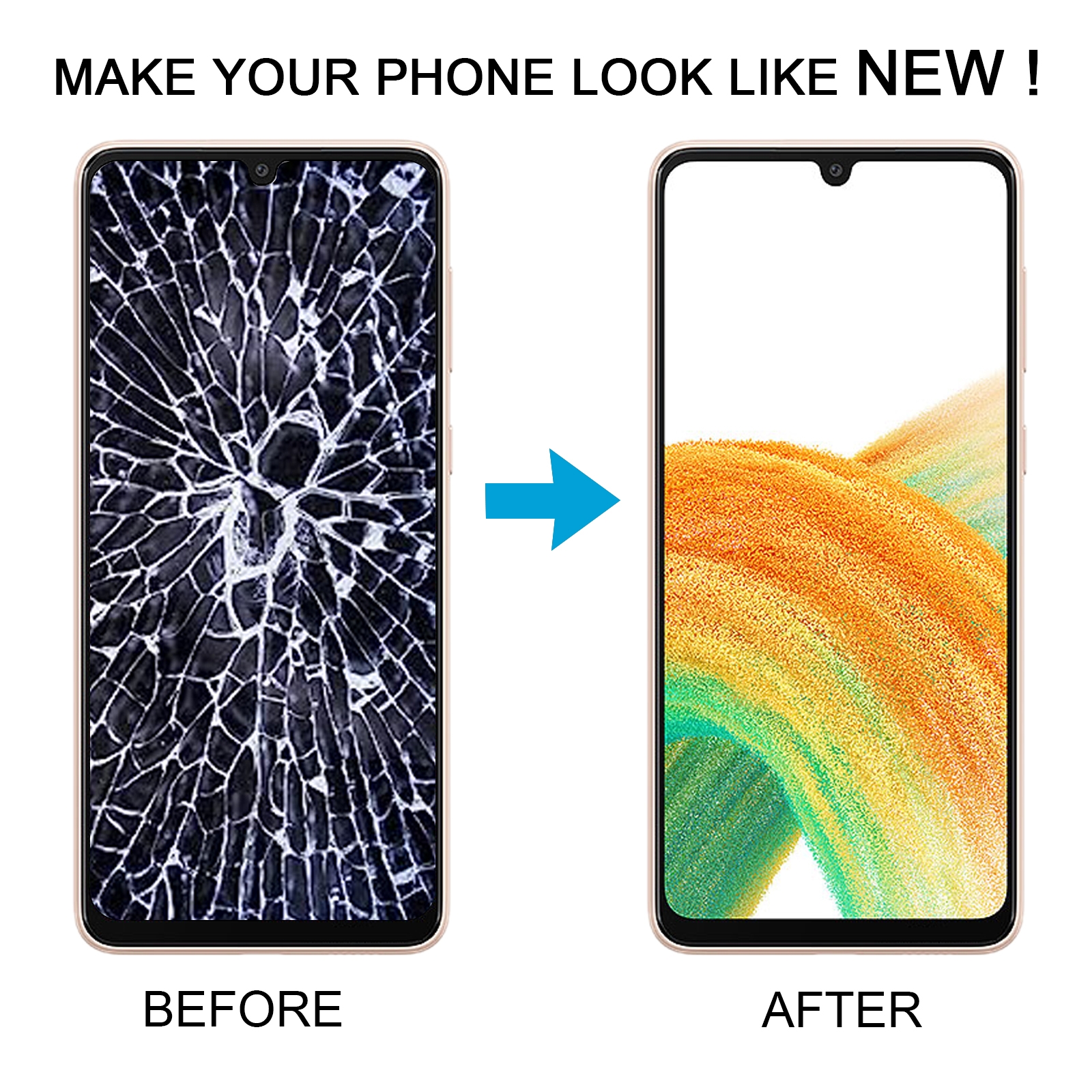 Samsung Galaxy A33 5G White OLED LCD Screen - Image 6