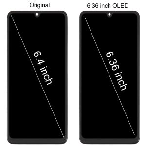 Samsung Galaxy A32 4G SM-A325 OLED LCD Screen Digitizer Assembly with Frame replacement part