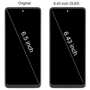 Samsung Galaxy A52 4G White OLED LCD Screen Digitizer Assembly replacement part