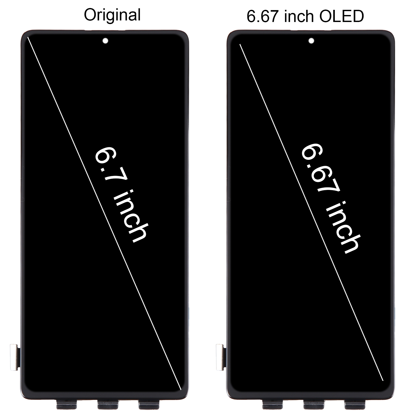 Samsung Galaxy A71 5G SM-A716 OLED LCD Screen with Digitizer replacement part