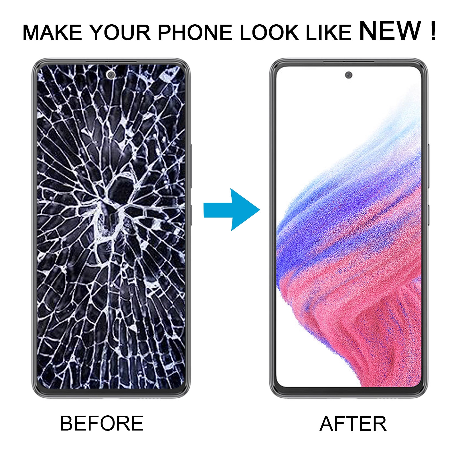 Samsung Galaxy A53 5G SM-A536B Screen Replacement - Image 6