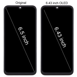 Samsung Galaxy A15 5G SM-A156B OLED LCD Screen Digitizer Assembly with Frame replacement part