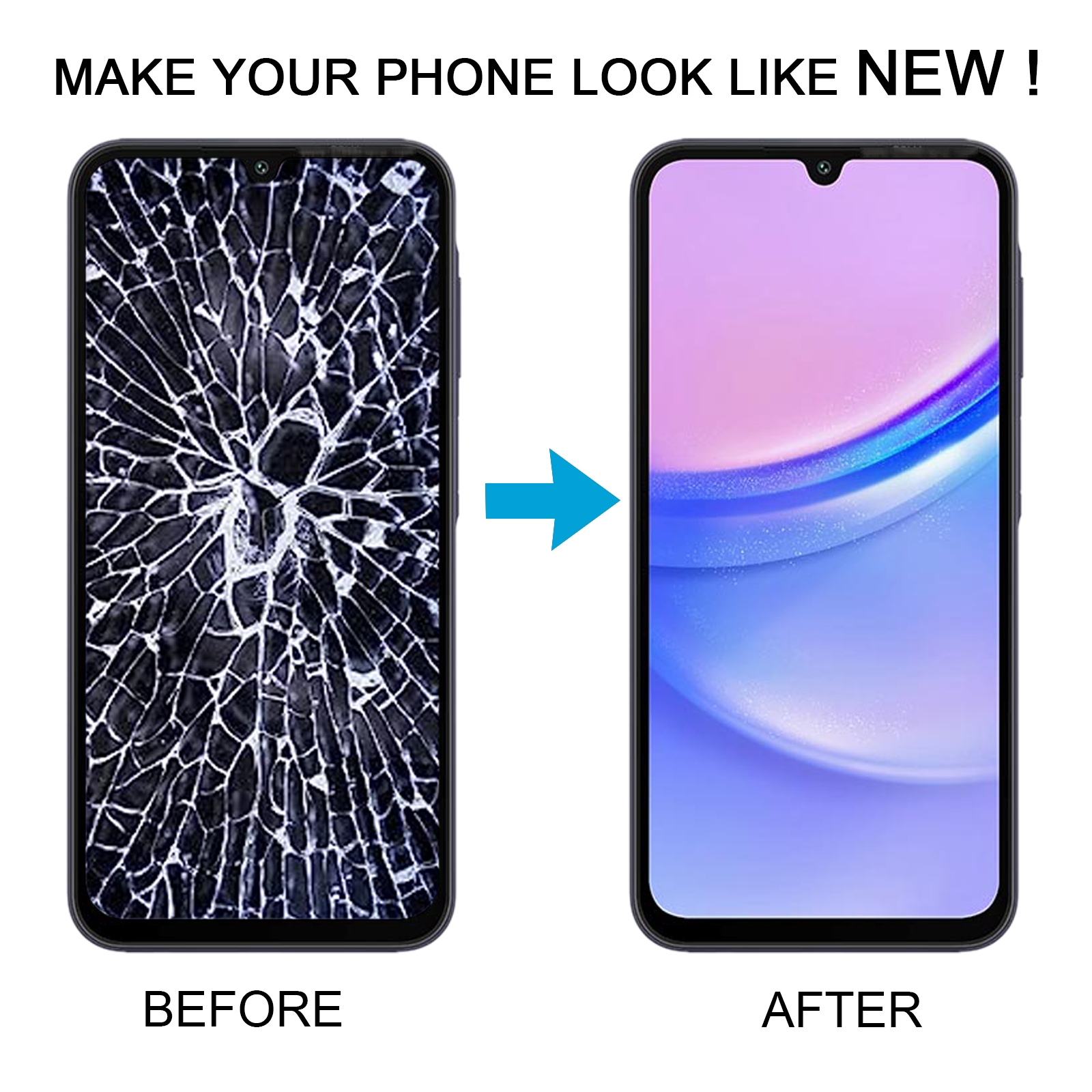 Samsung Galaxy A15 5G OLED Screen Replacement - Image 6