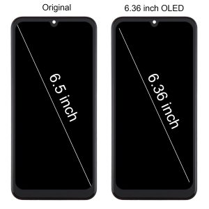 Samsung Galaxy A24 SM-A245F OLED LCD Screen Digitizer Assembly with Frame replacement part