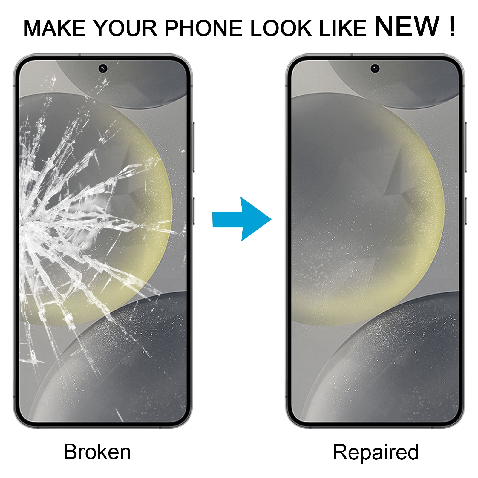 Samsung Galaxy S24 SM-S921B Front Screen Replacement - Image 5