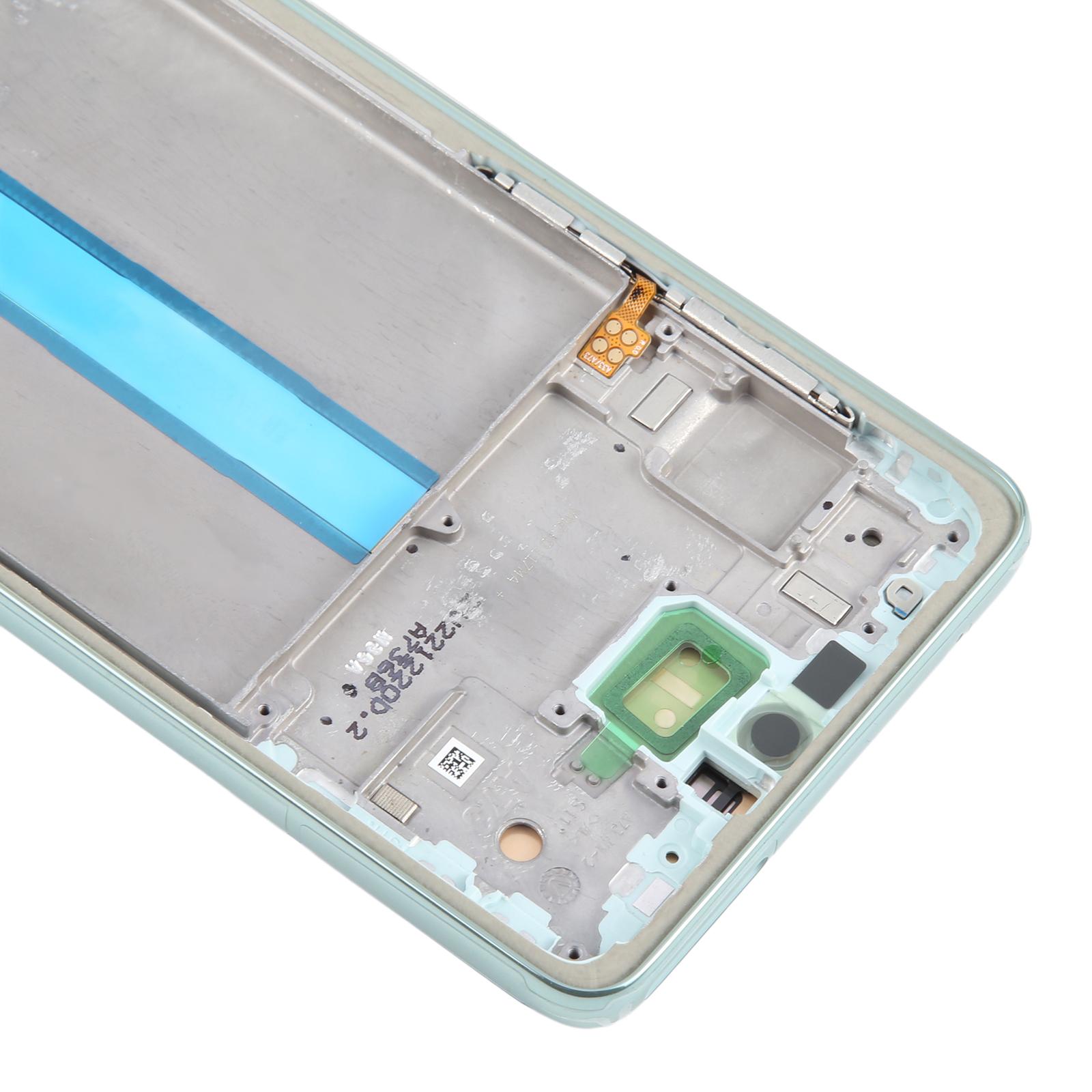 Samsung Galaxy A73 Green OLED Screen Replacement - Image 4