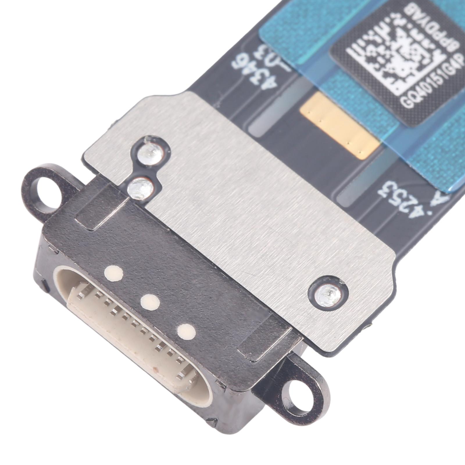 iPad mini 7 2024 Charging Port Flex Cable White - Image 3