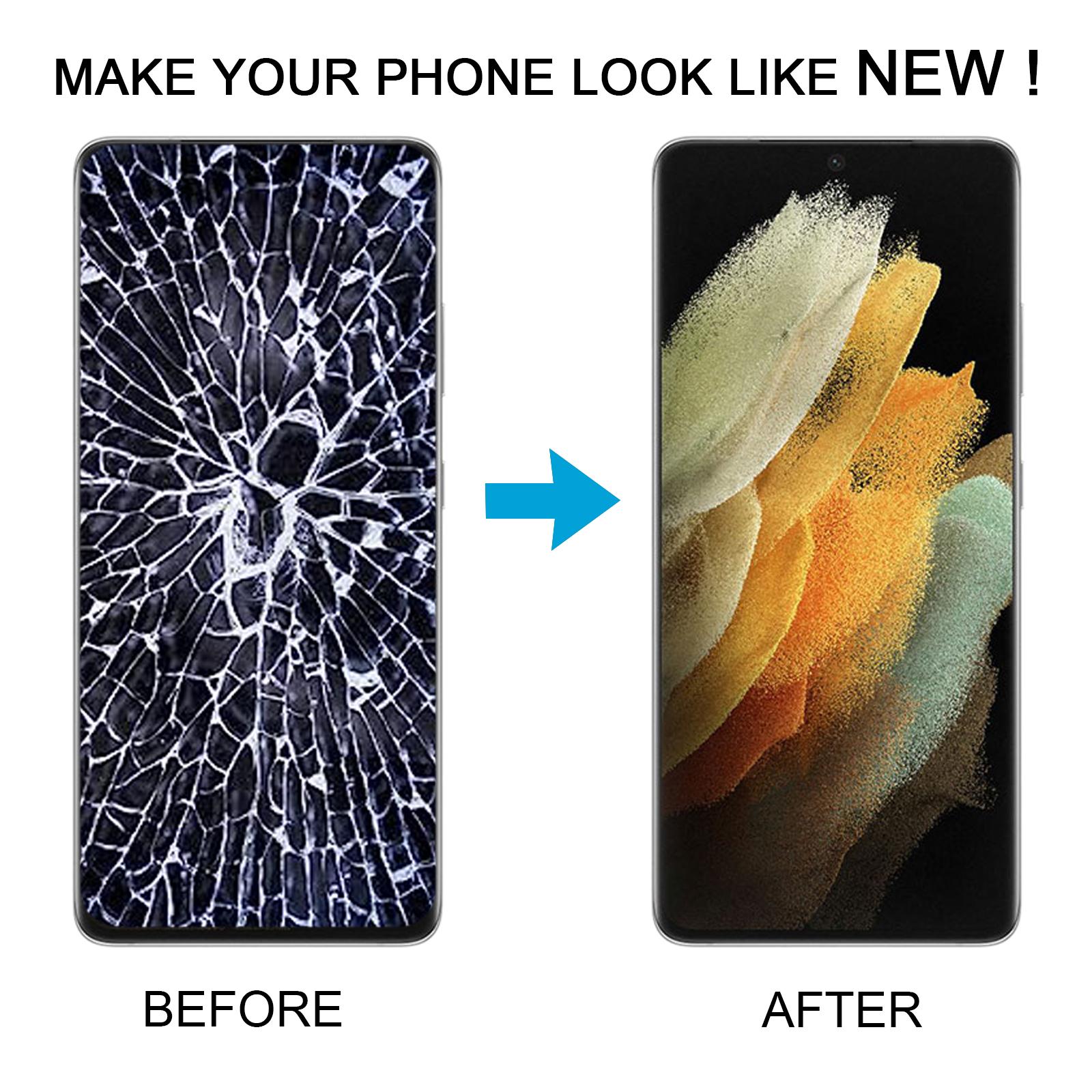 Samsung Galaxy S21 Ultra SM-G998B Silver Screen Replacement - Image 6