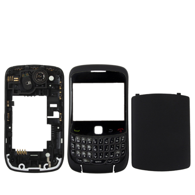 BlackBerry 9300 black full housing cover