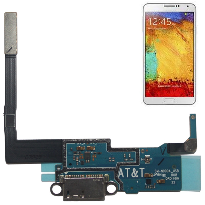Samsung Galaxy Note 3 N900A tail plug flex cable