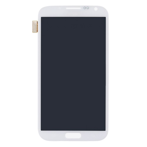 Samsung Galaxy Note II N7100 white LCD screen replacement