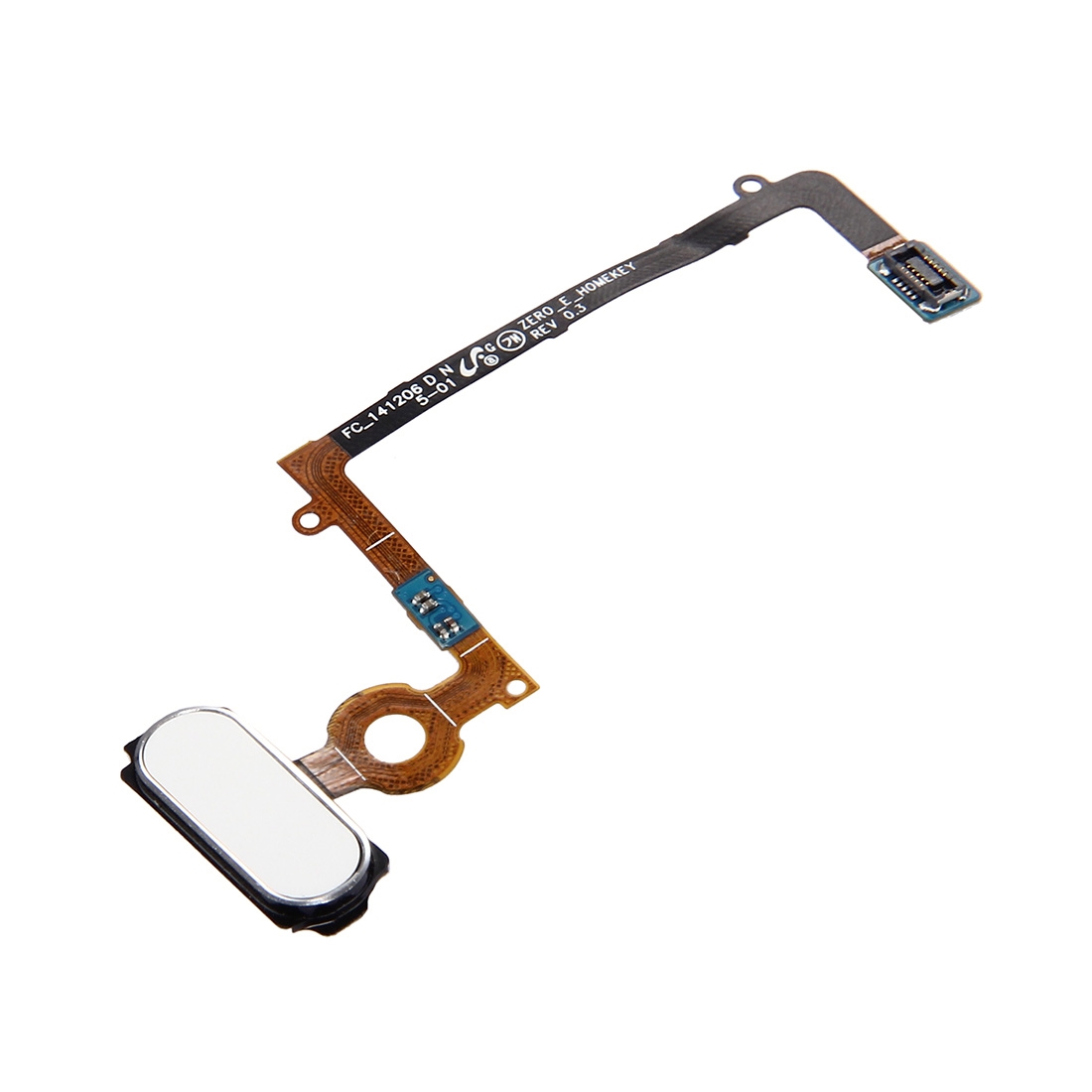 Samsung Galaxy S6 Edge G925 White Home Button Replacement - Image 3