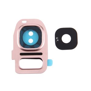 Samsung Galaxy S7 rose gold camera lens cover