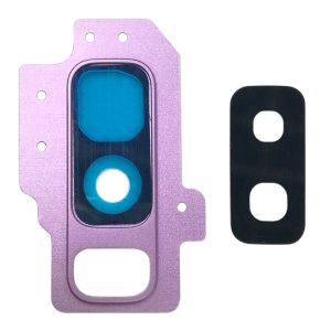 Samsung Galaxy S9+ purple camera lens cover