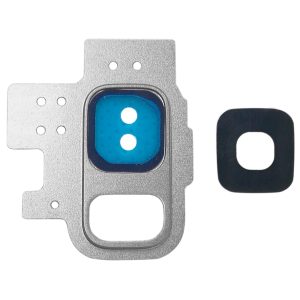 Samsung Galaxy S9 silver camera lens cover