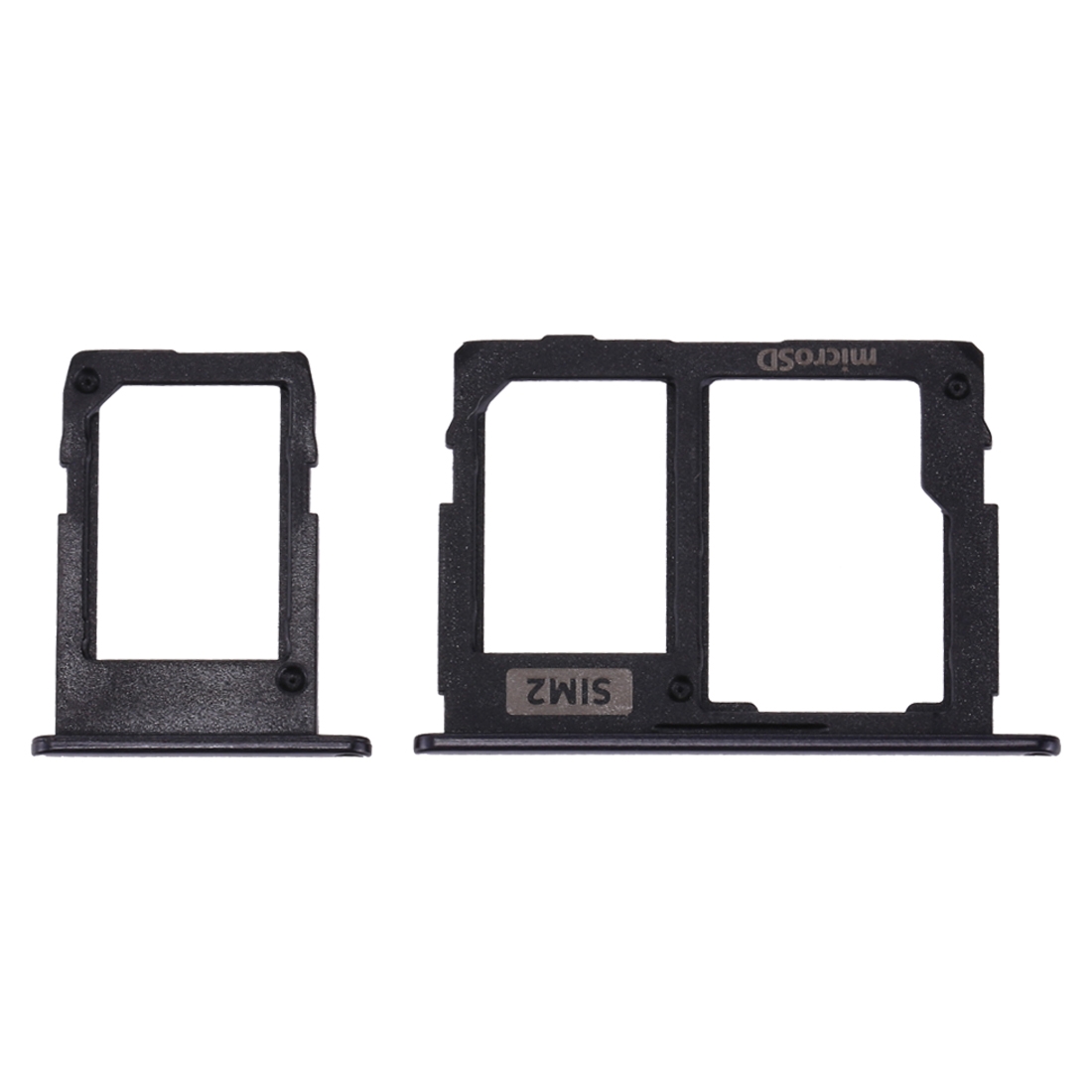 Samsung Galaxy J7 J5 J3 Black SIM Card Tray Replacement - Image 2
