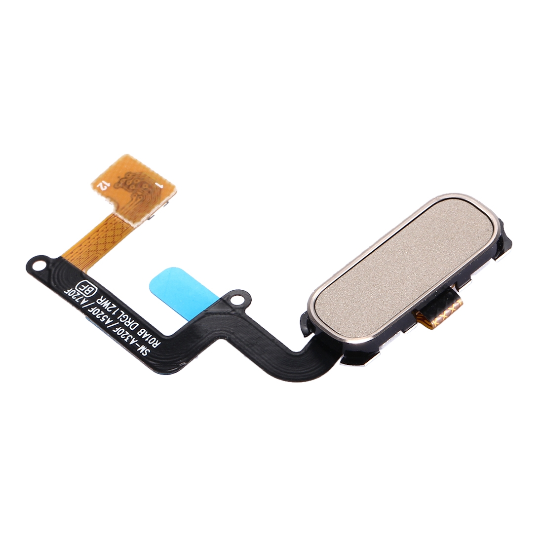 Samsung Galaxy A7 Home Button Flex Cable Gold - Image 3