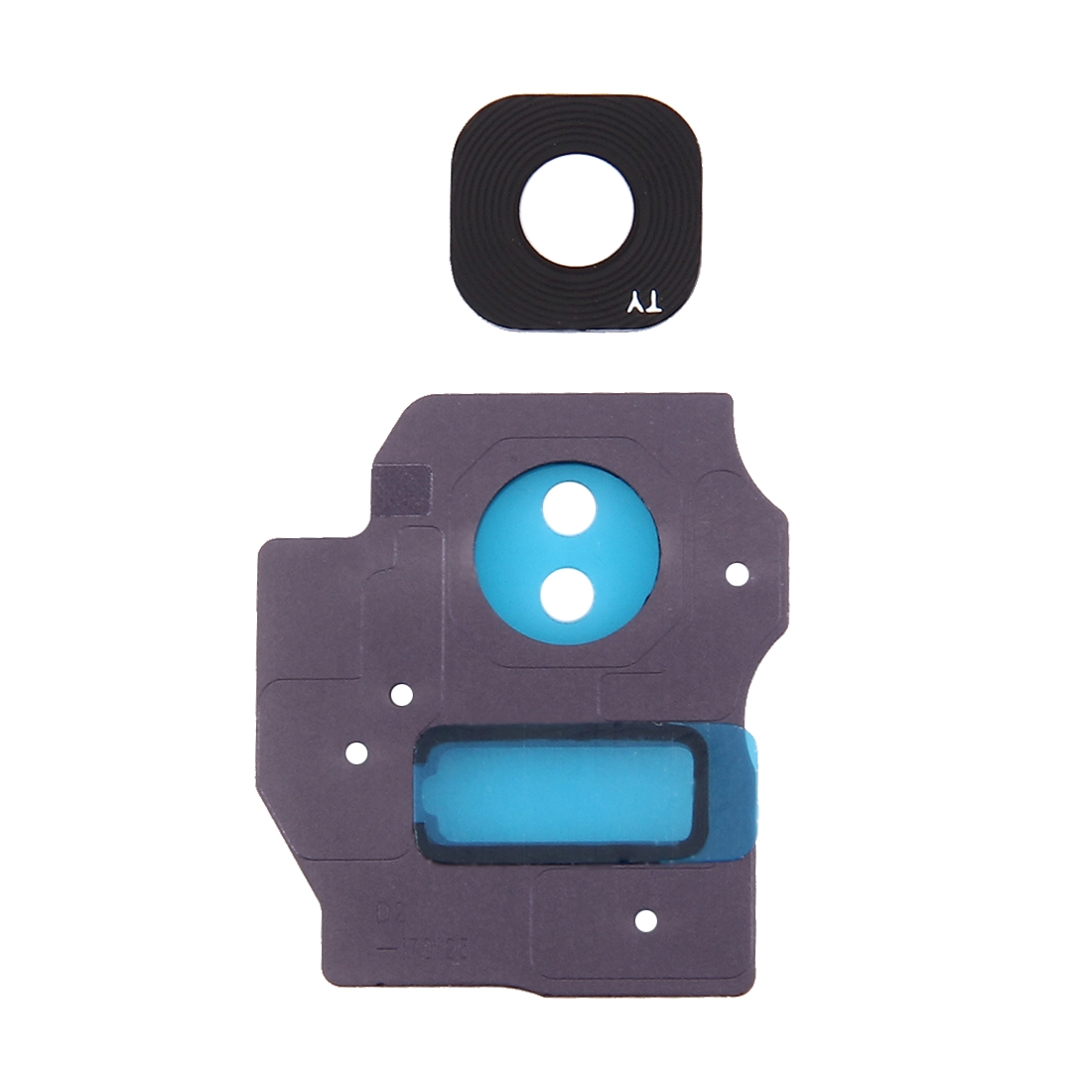 Samsung Galaxy S8+ Grey Camera Lens Cover Replacement - Image 2