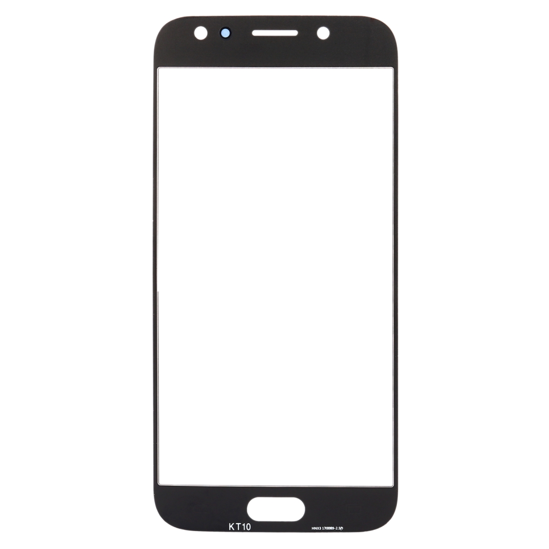Galaxy J7 2017 Gold Front Glass Replacement - Image 2