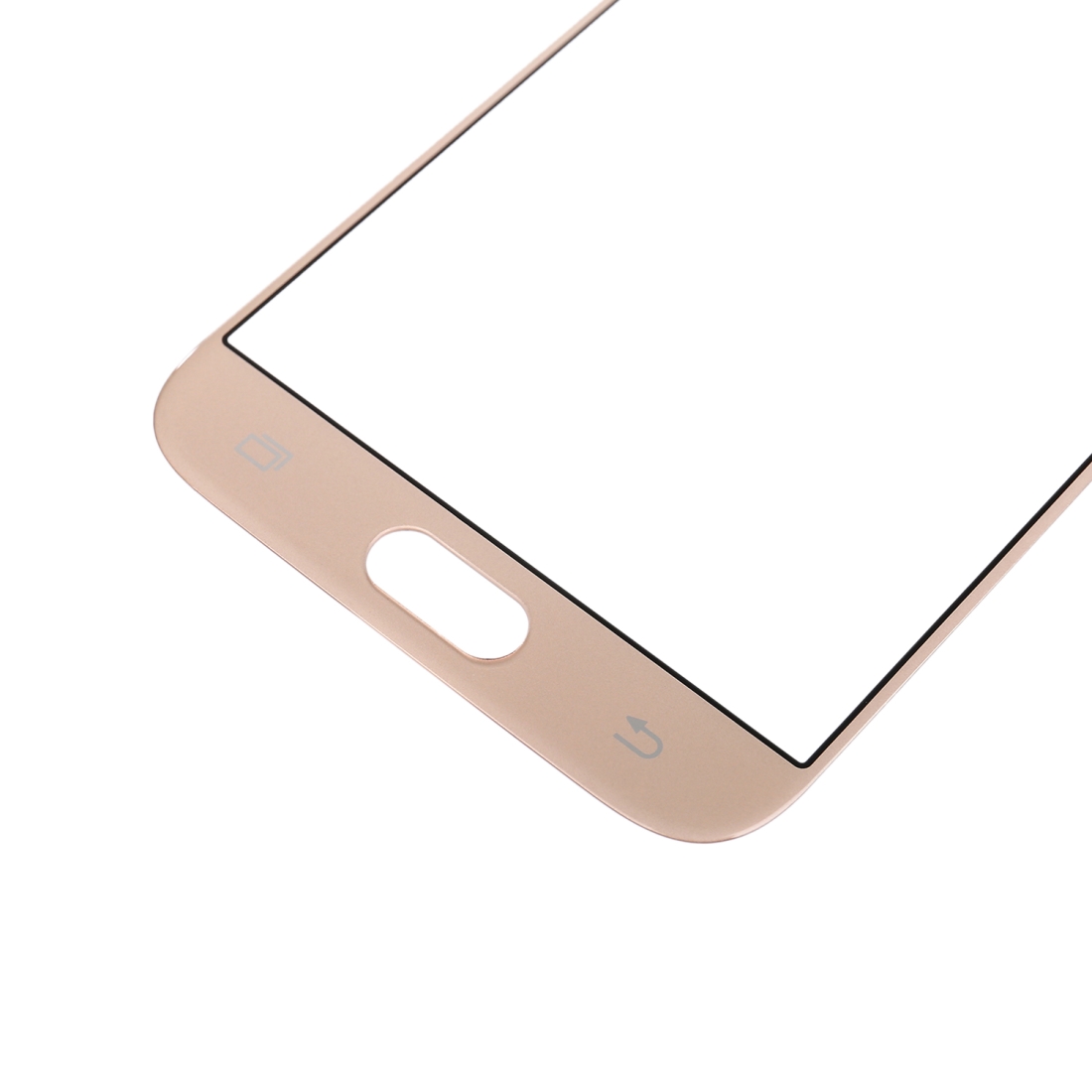 Galaxy J7 2017 Gold Front Glass Replacement - Image 3