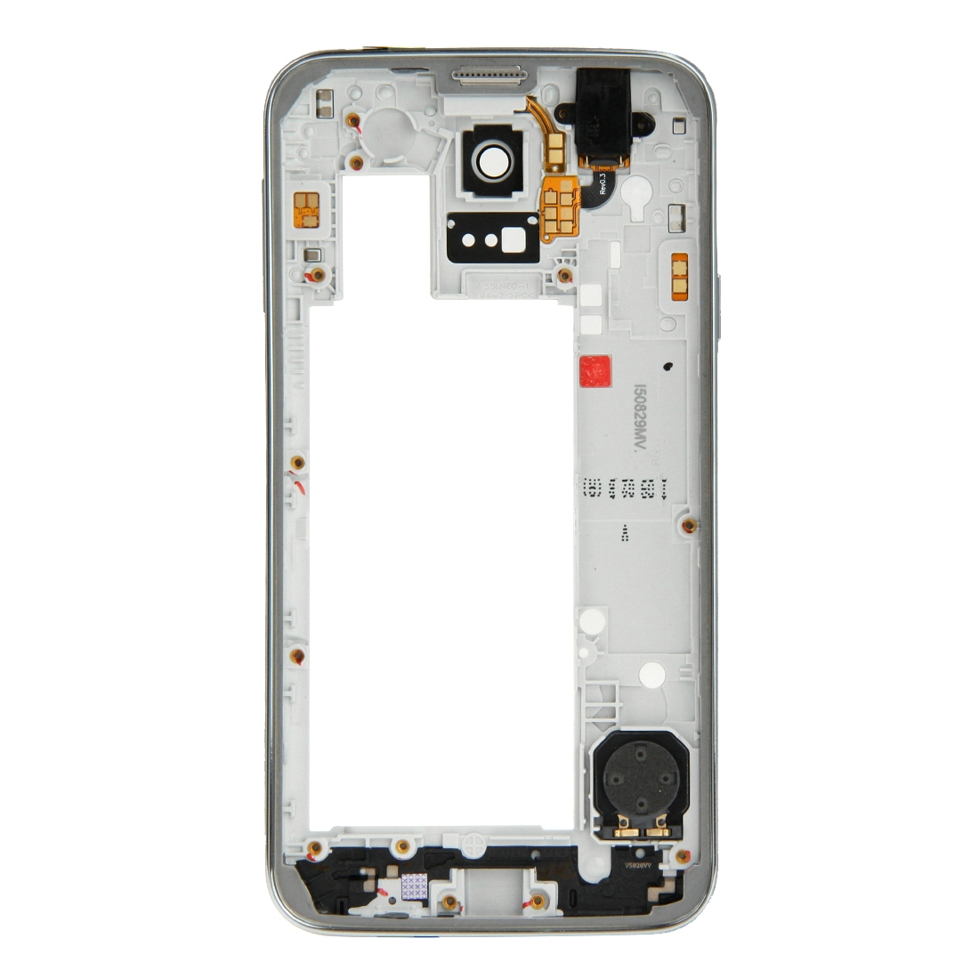 Samsung Galaxy S5 Neo Silver Middle Frame Bezel Replacement - Image 2